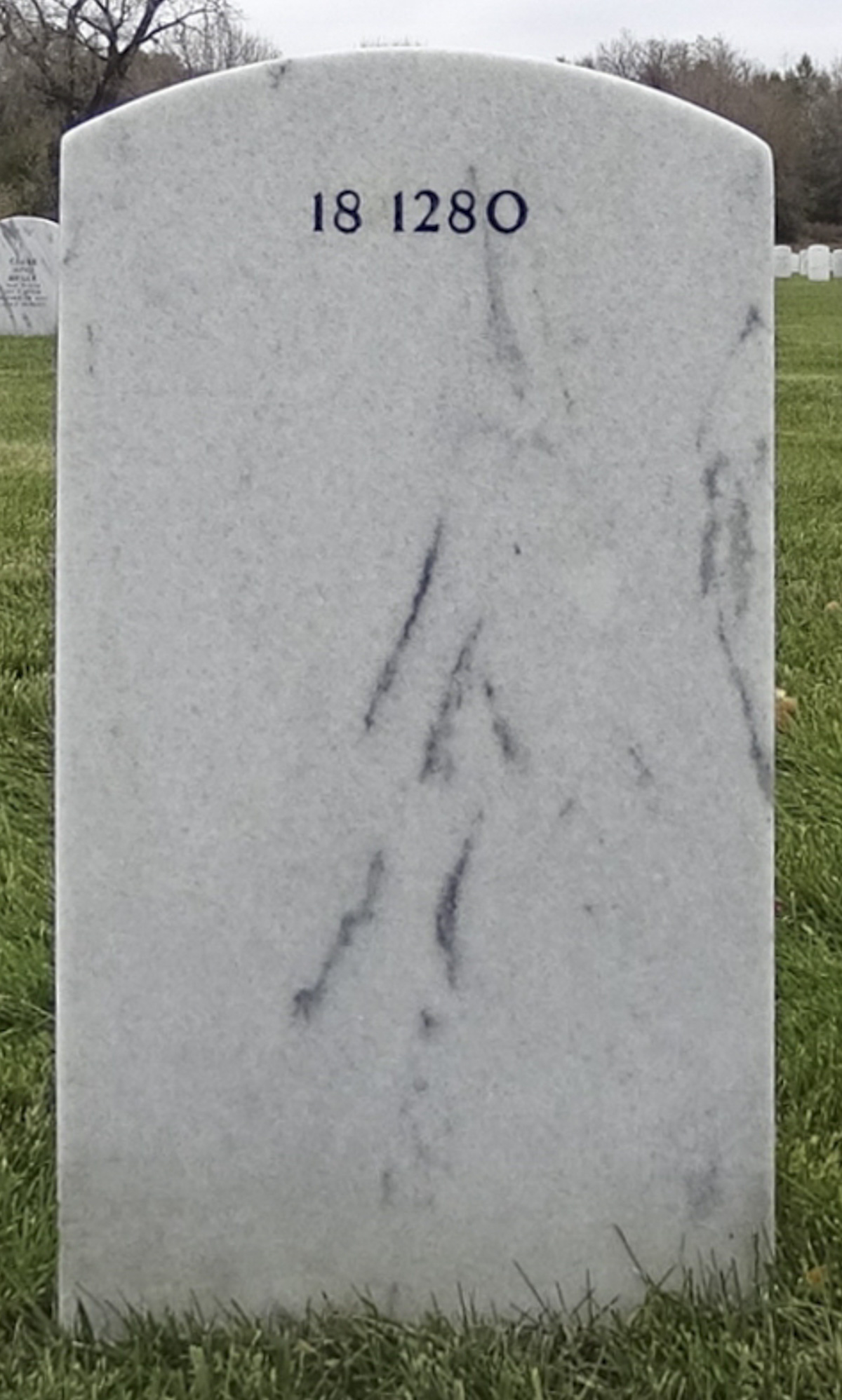 Gravesite marker image for a c payne
