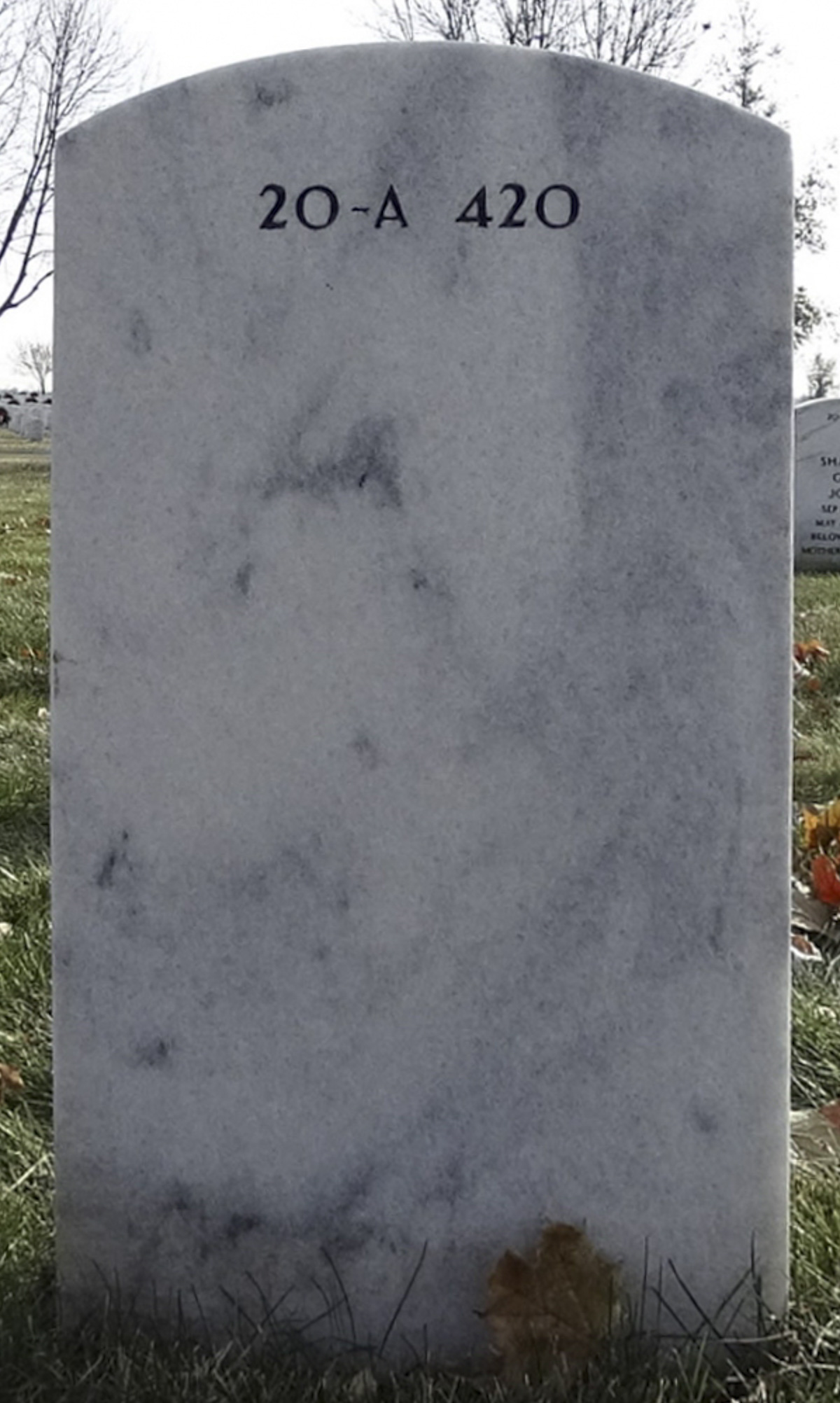Gravesite marker image for merle peter meyer