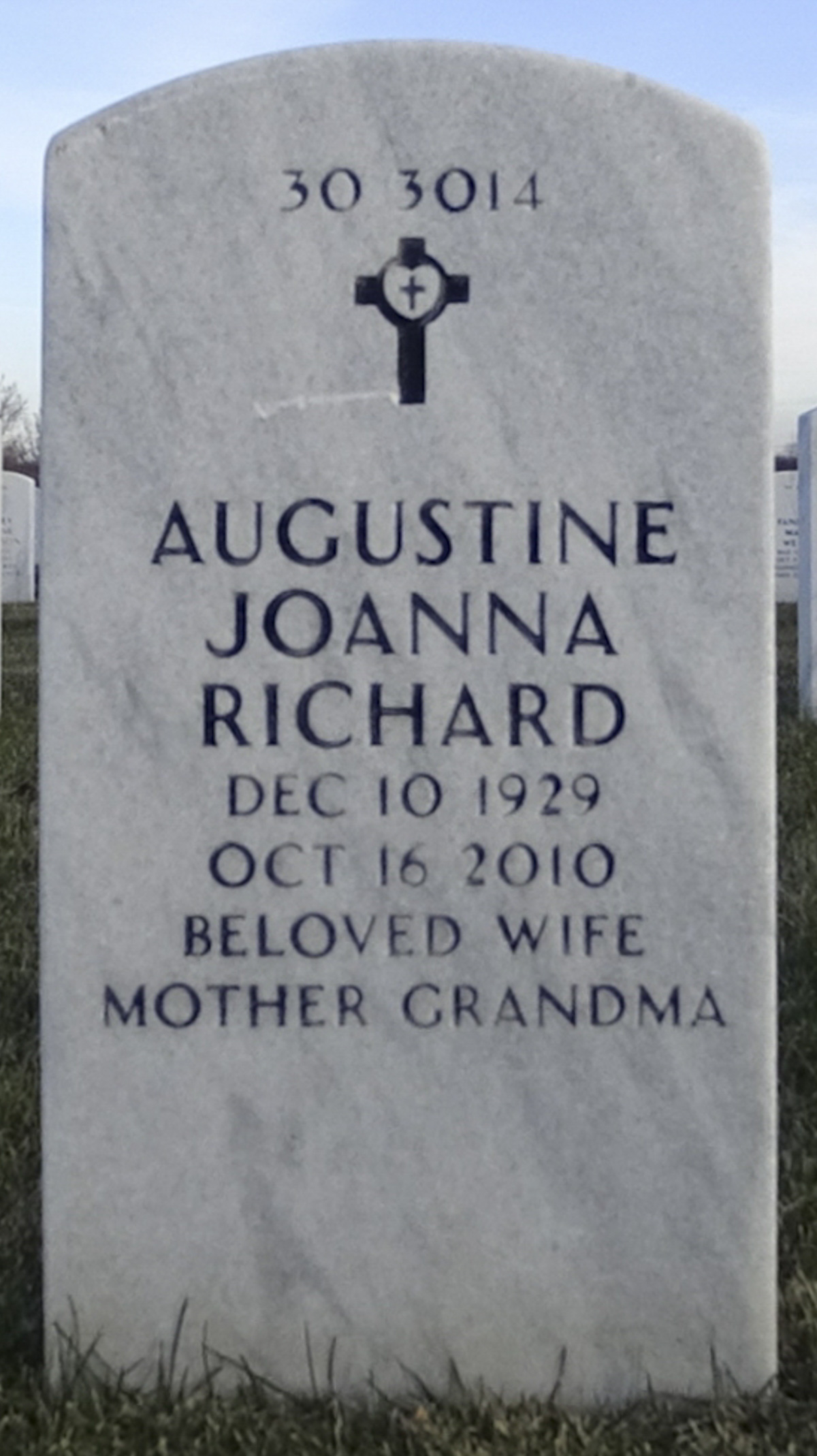 Gravesite marker image for donald mark richard