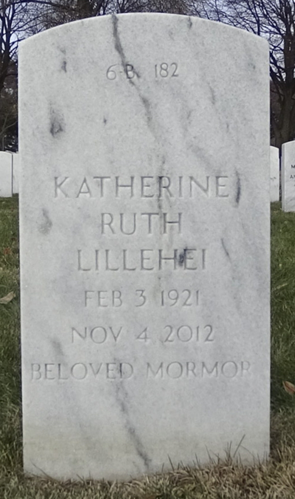 Gravesite marker image for c walton lillehei