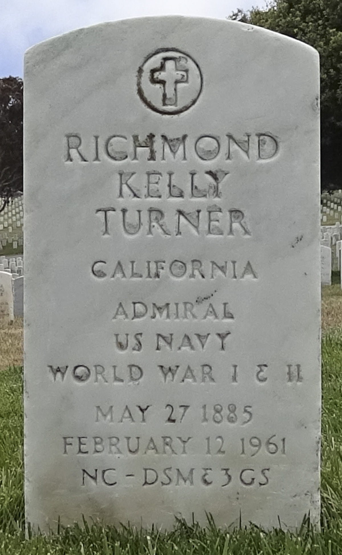 Gravesite marker image for richmond kelly turner
