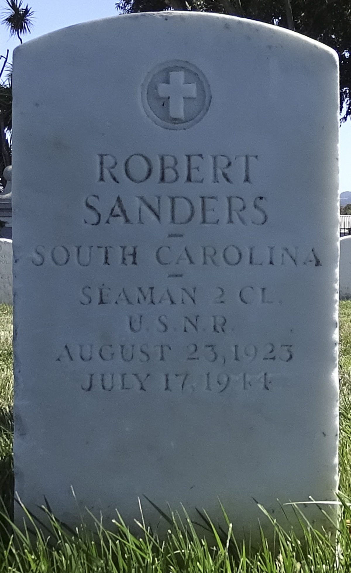 Gravesite marker image for robert sanders