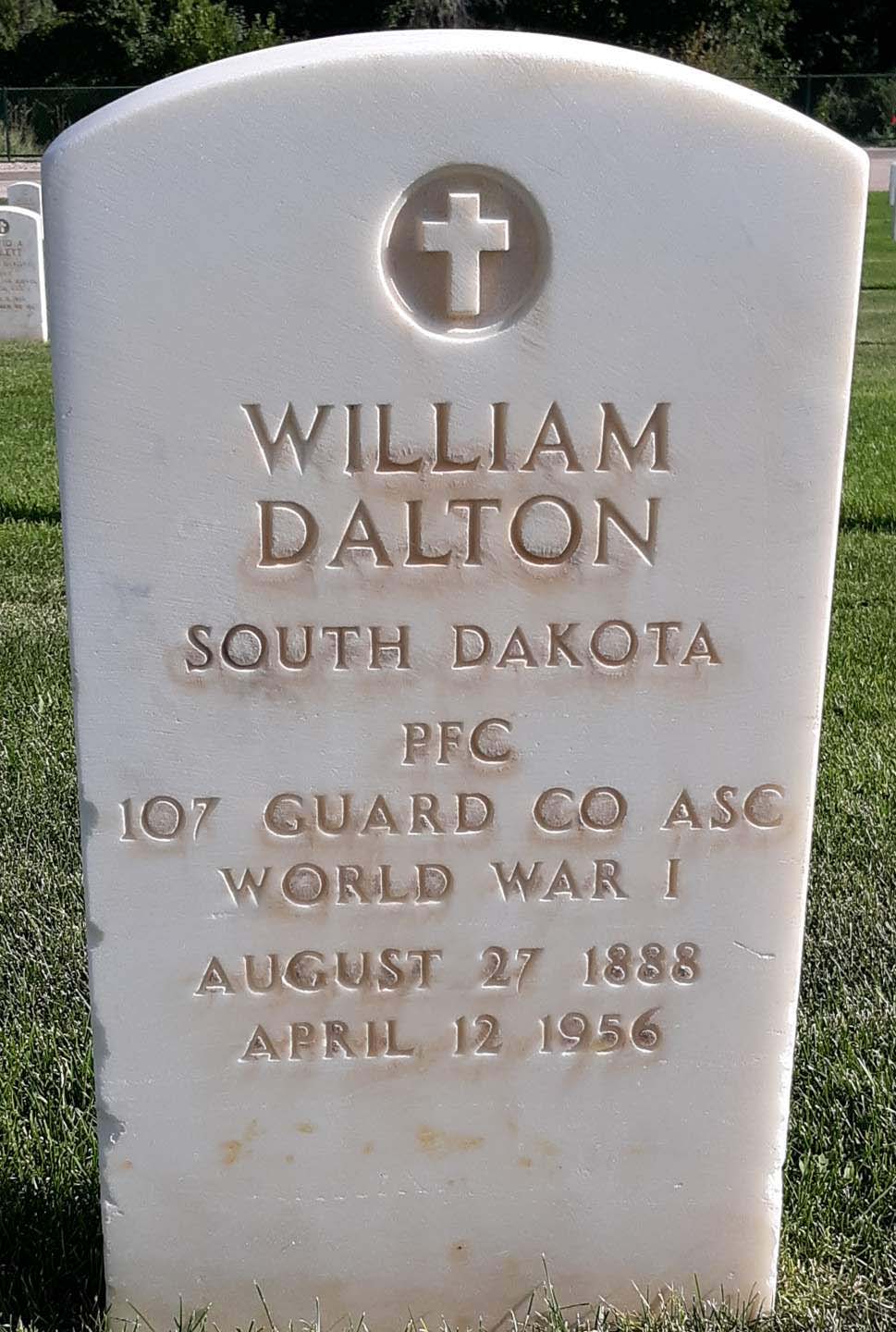 Gravesite marker image for william dalton