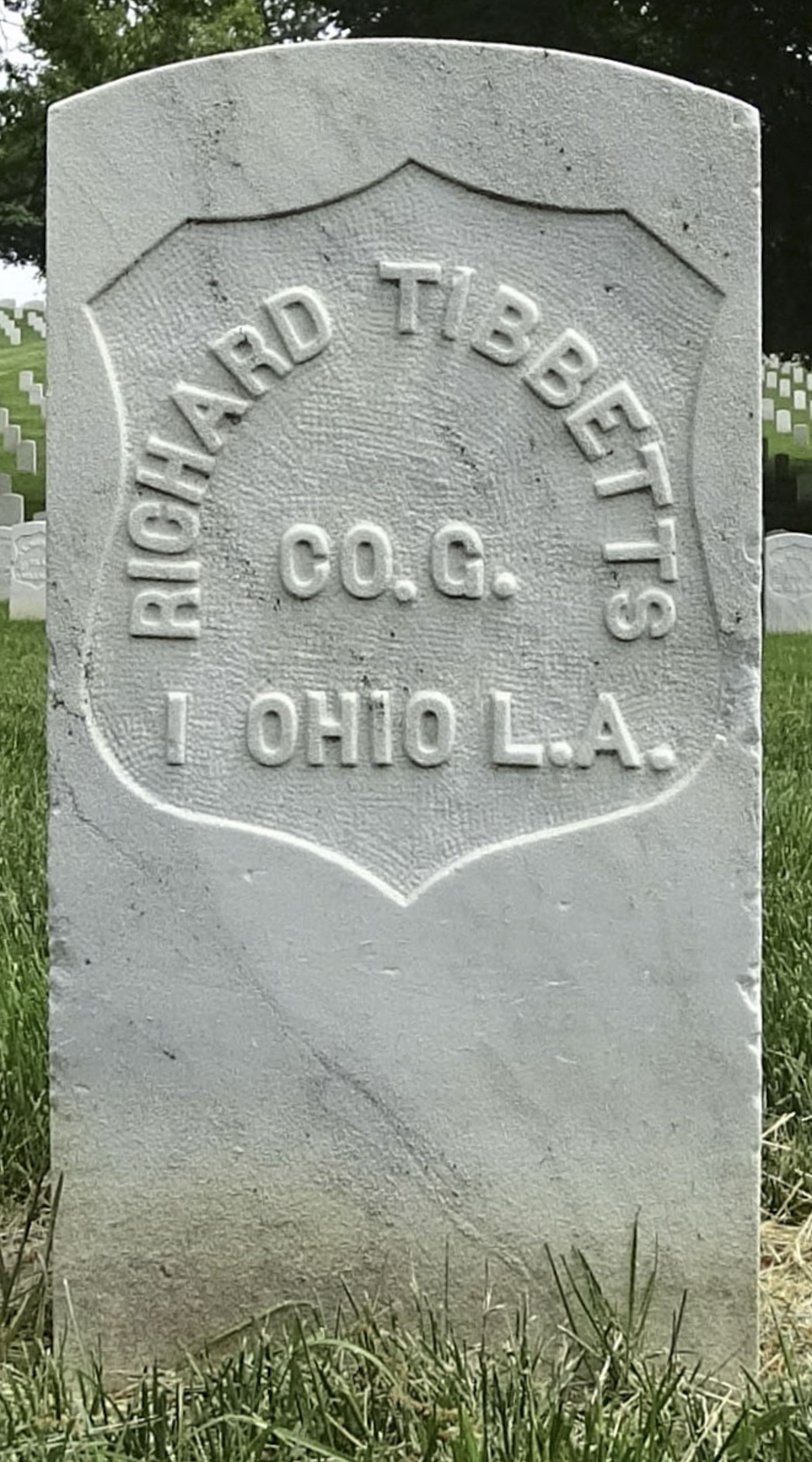 Gravesite marker image for richard tibbetts
