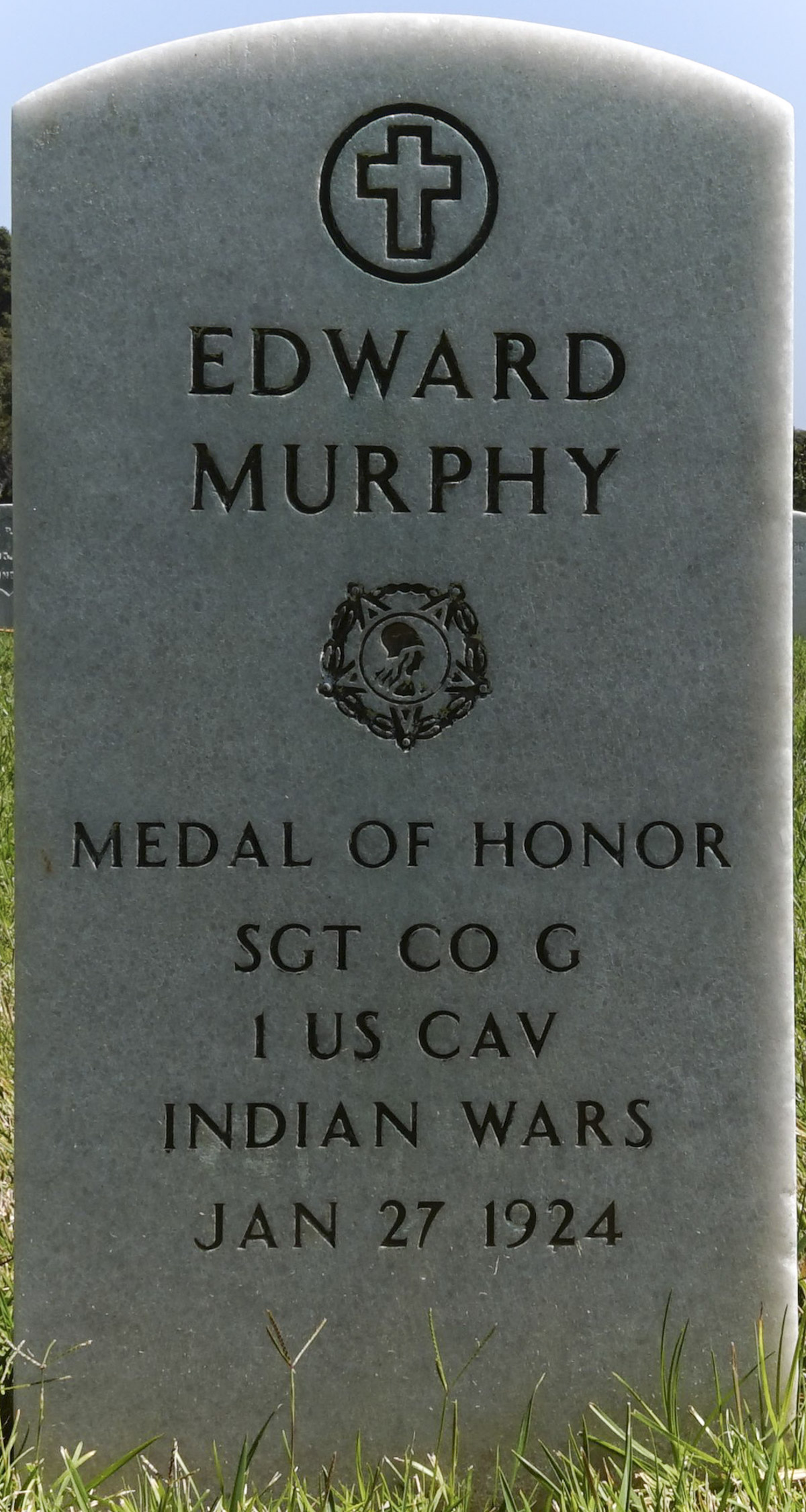 Gravesite marker image for edward murphy