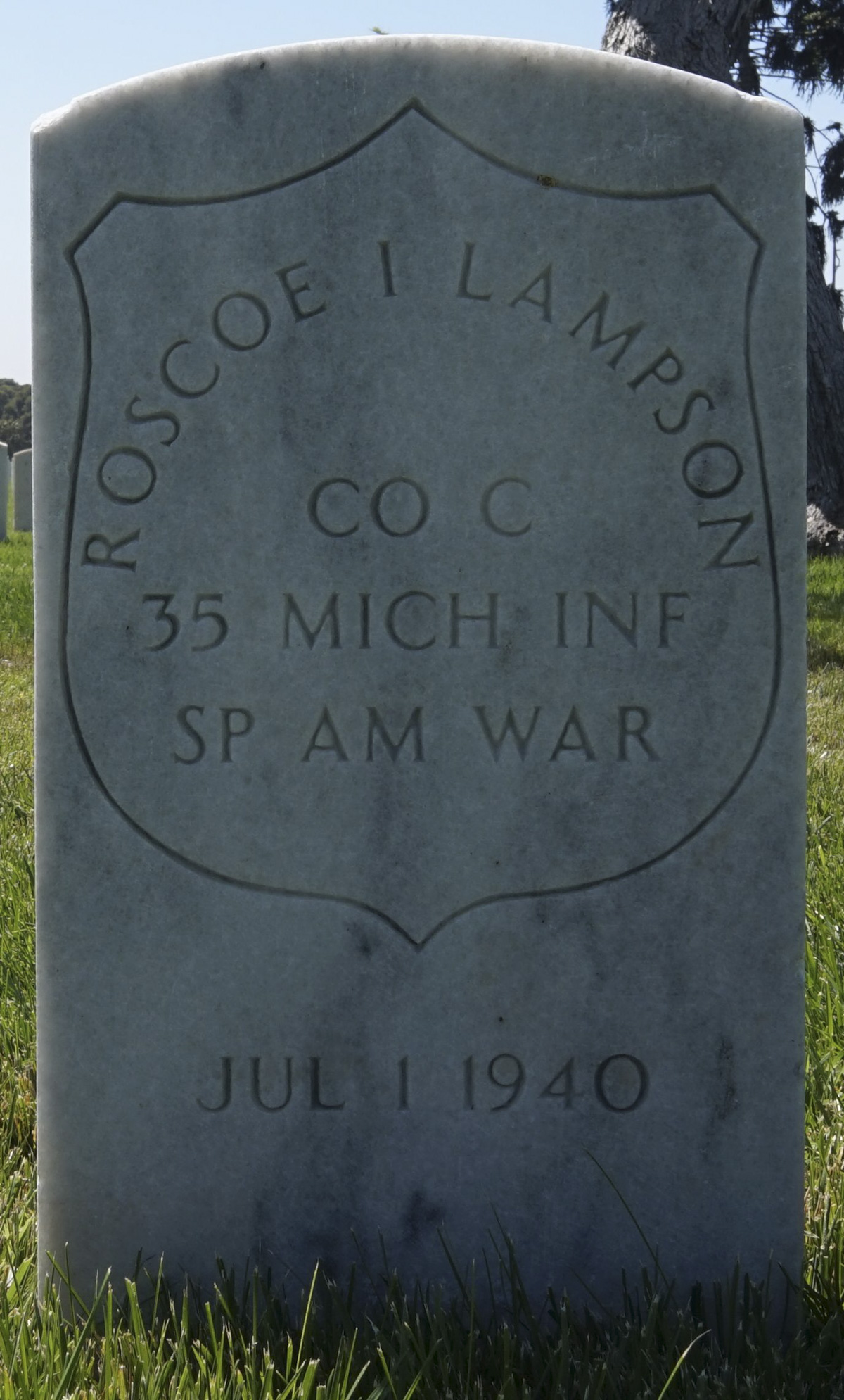 Gravesite marker image for charles j miller