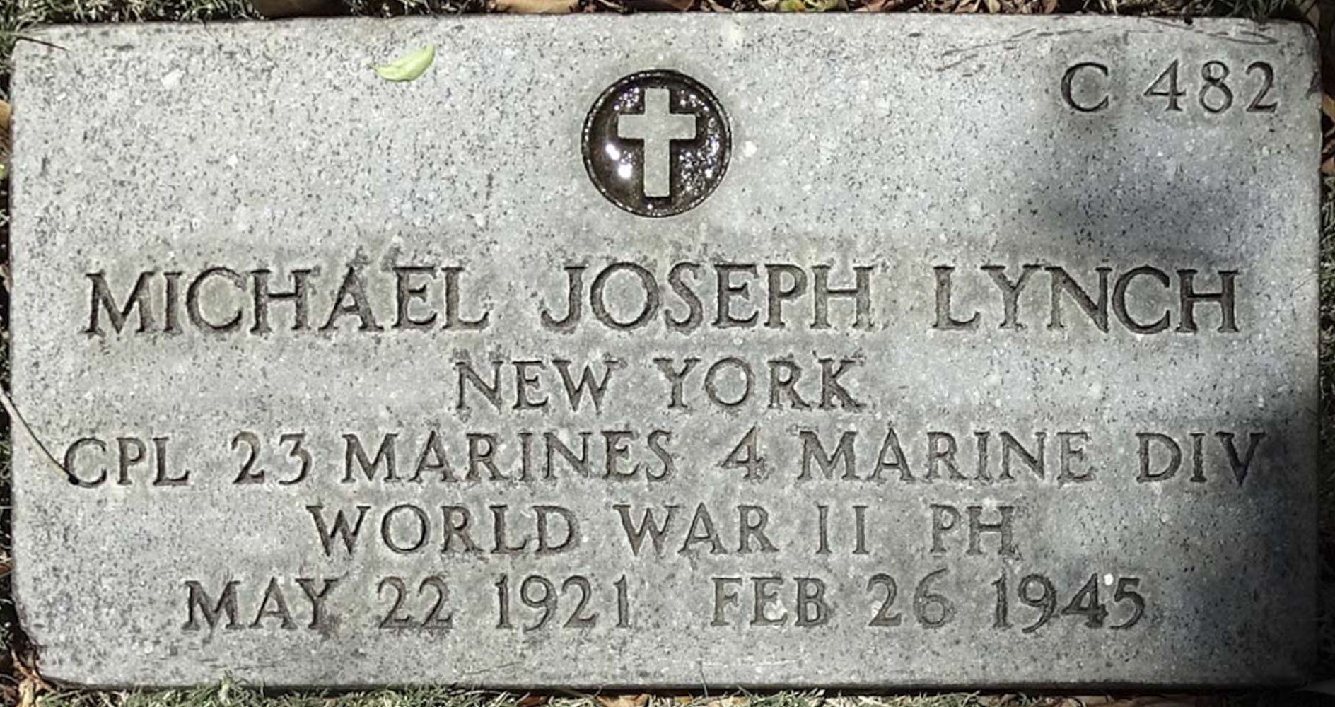 Gravesite marker image for michael joseph lynch