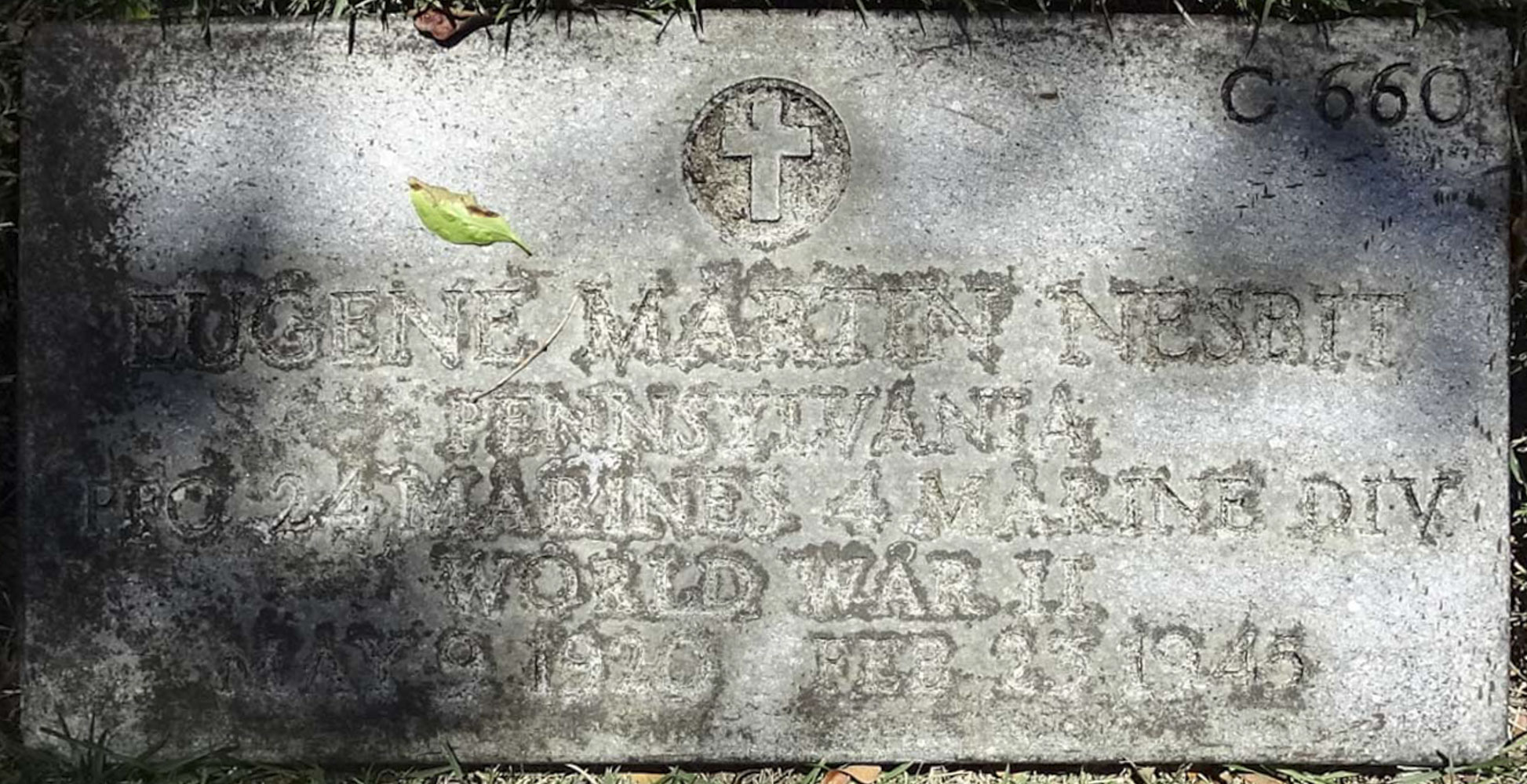 Gravesite marker image for eugene martin nesbit