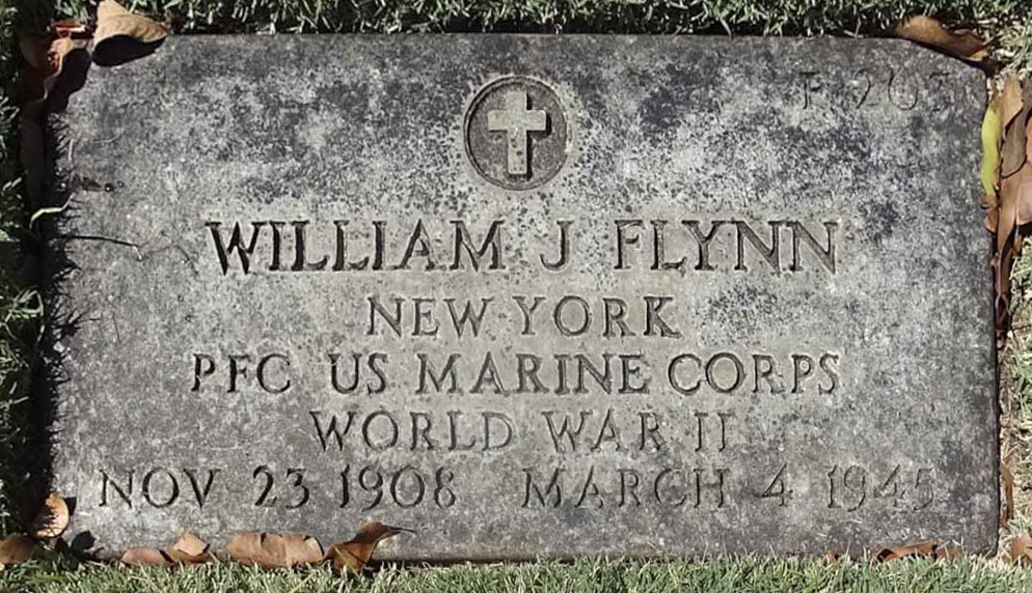 Gravesite marker image for william j flynn