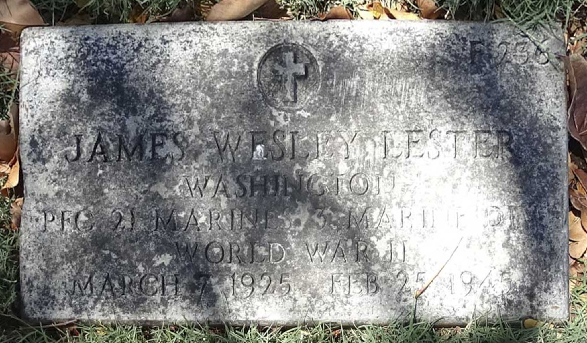 Gravesite marker image for james wesley lester