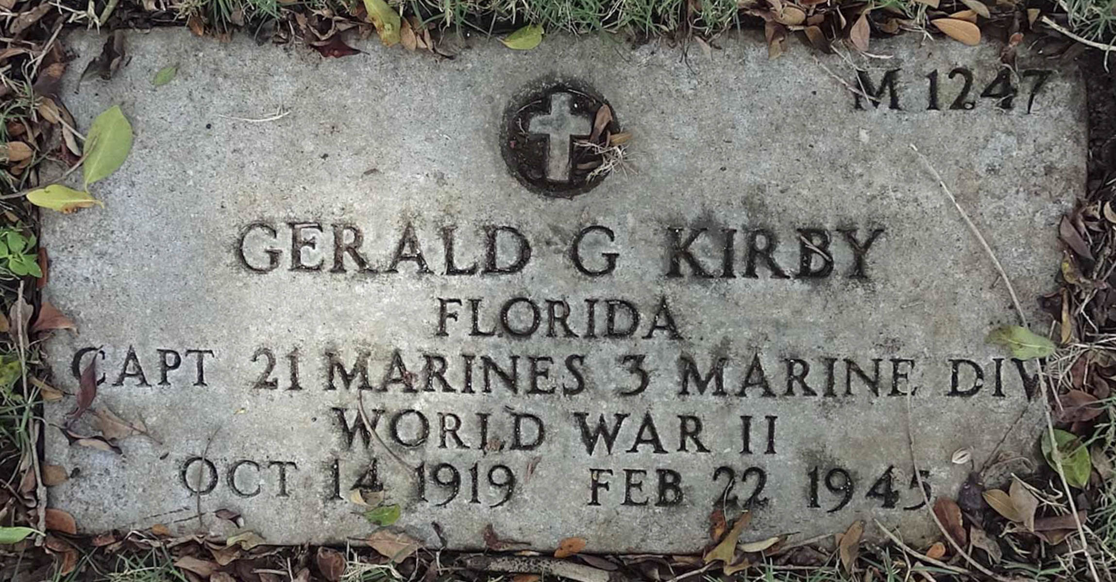 Gravesite marker image for gerald greenwood kirby