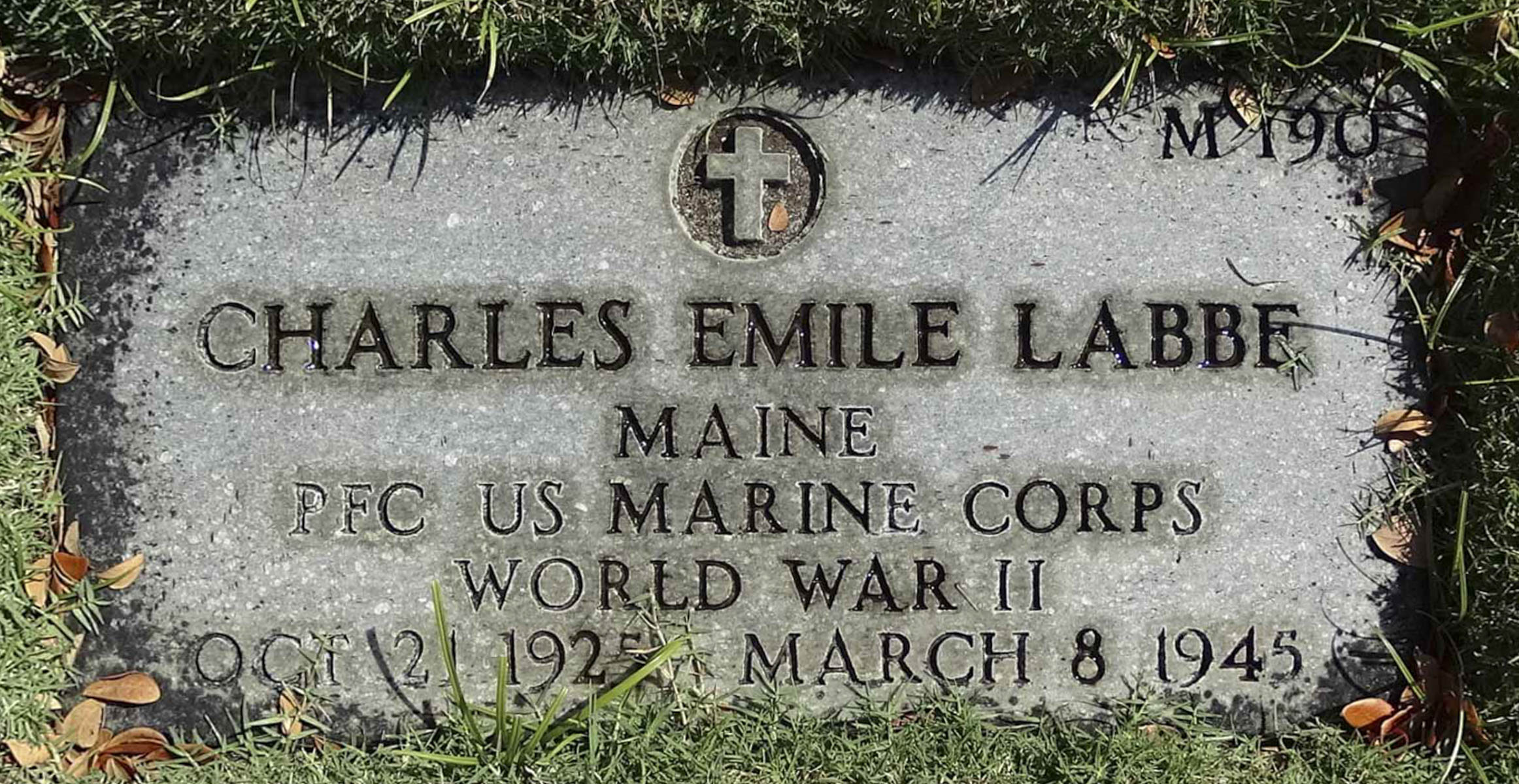 Gravesite marker image for charles emile labbe