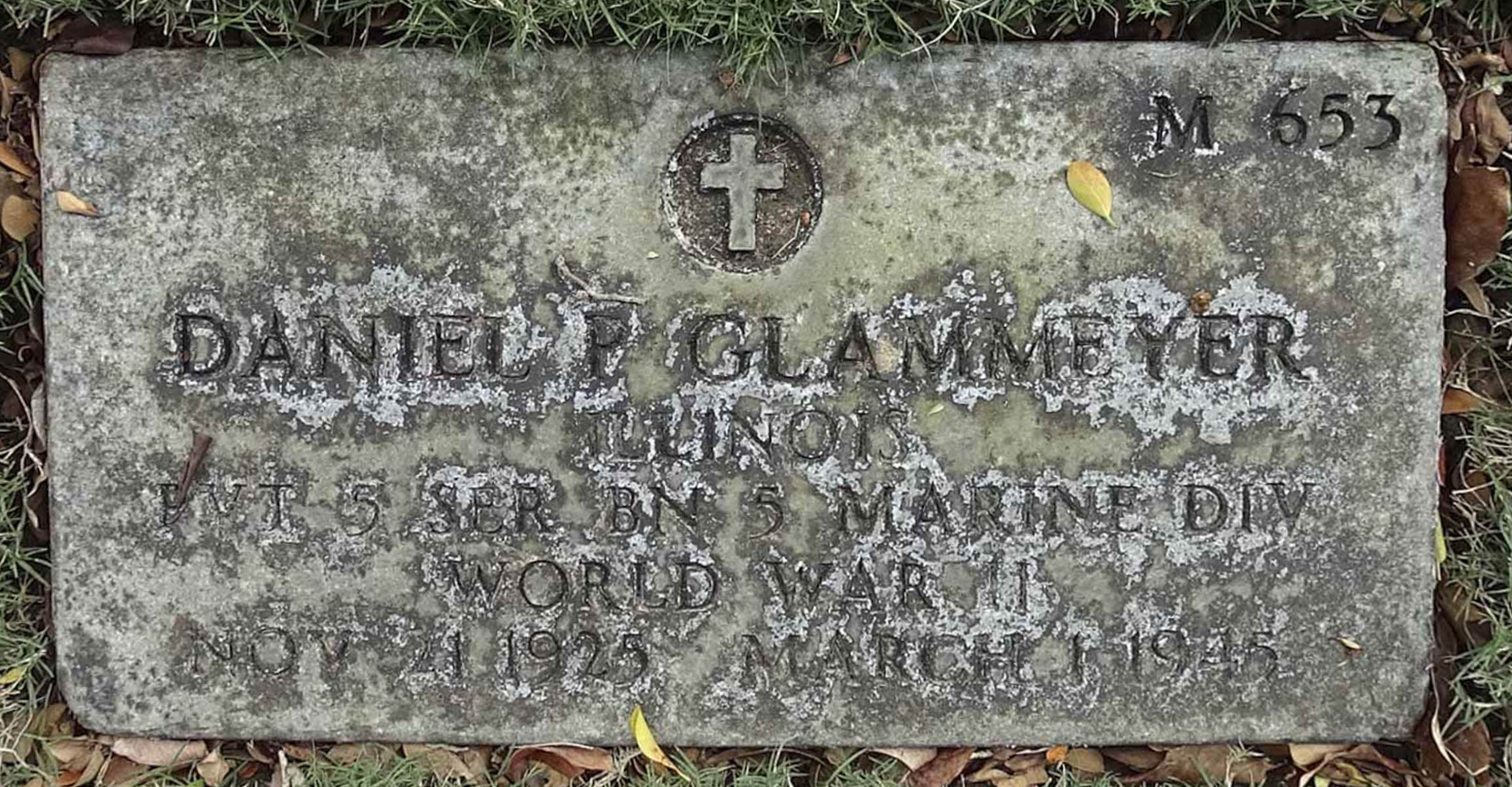 Gravesite marker image for daniel paul glammeyer
