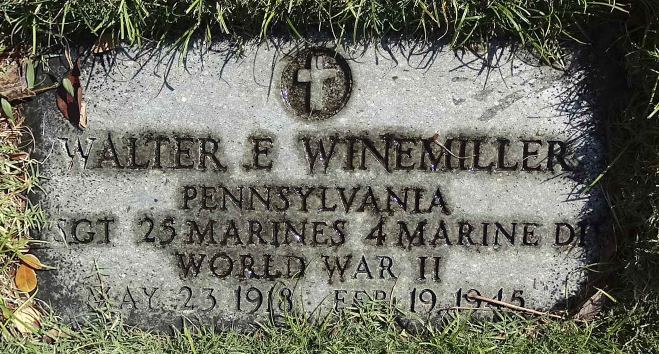 Gravesite marker image for walter e winemiller