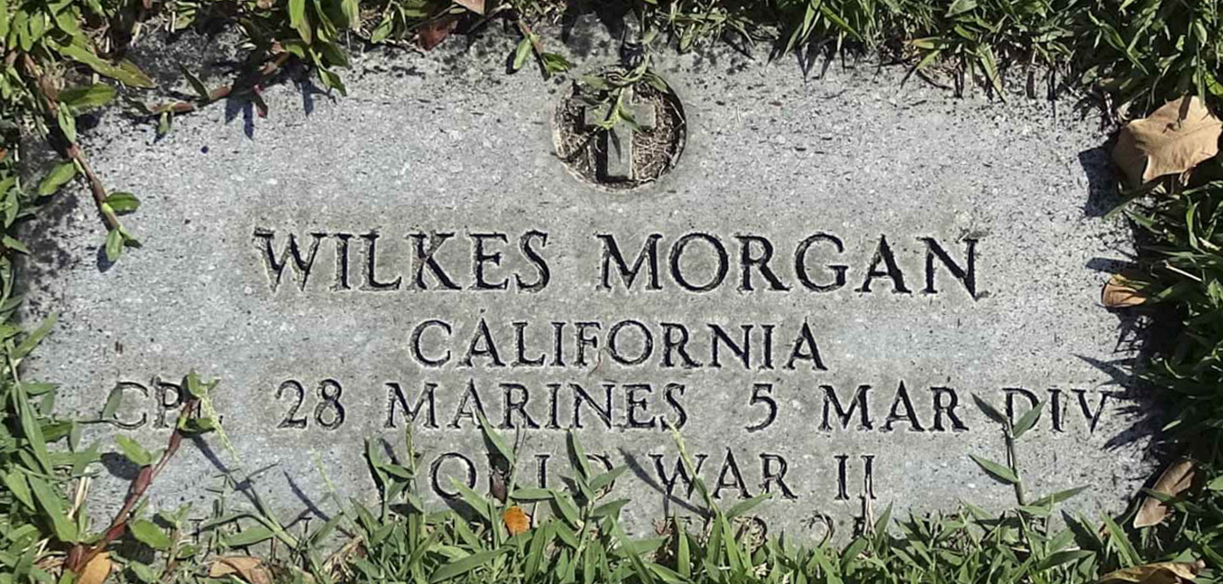 Gravesite marker image for wilkes morgan