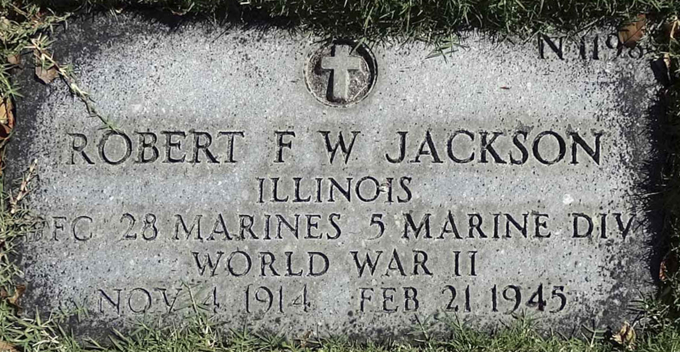 Gravesite marker image for robert f w jackson
