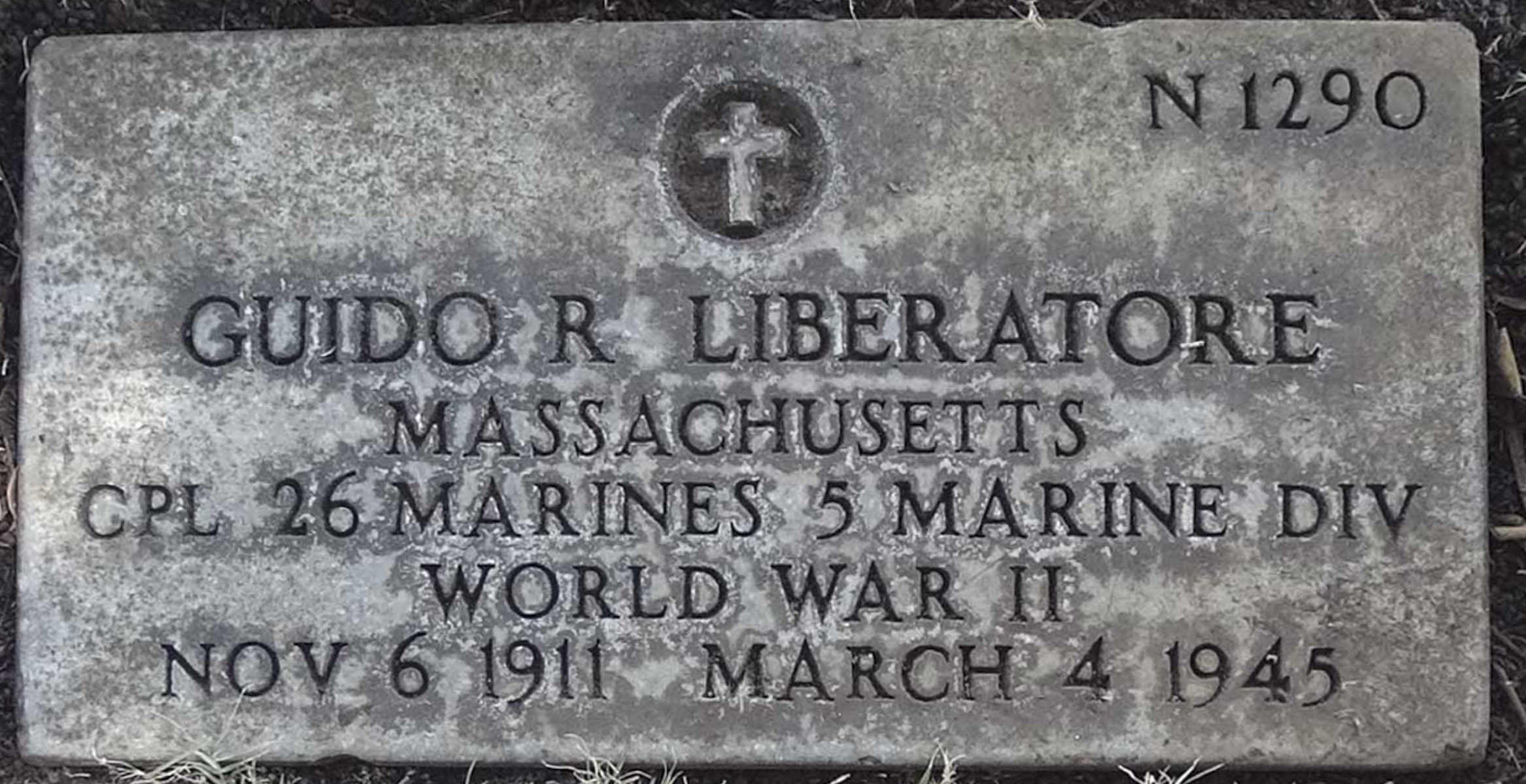 Gravesite marker image for guido r liberatore