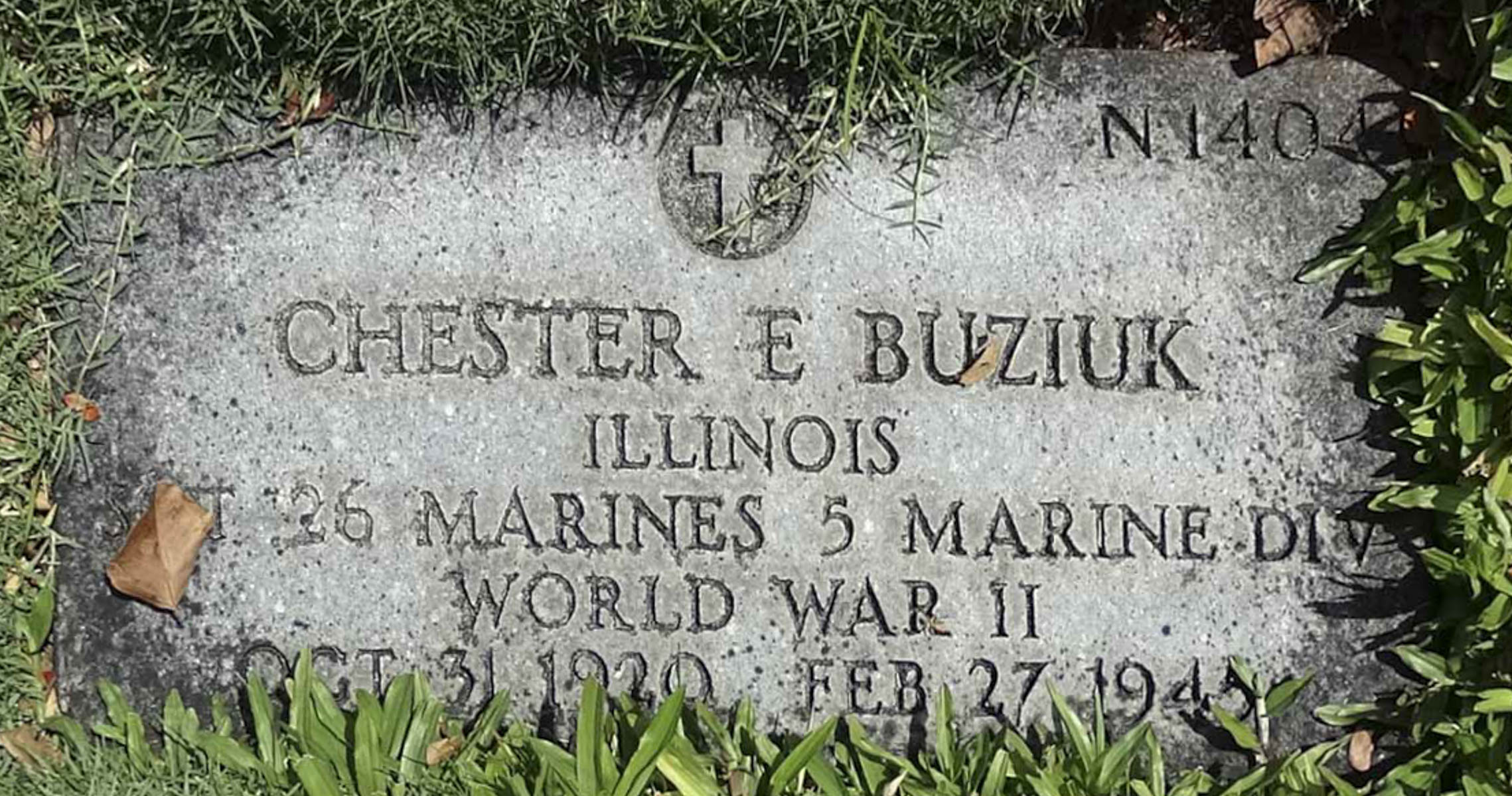 Gravesite marker image for chester eugene buziuk