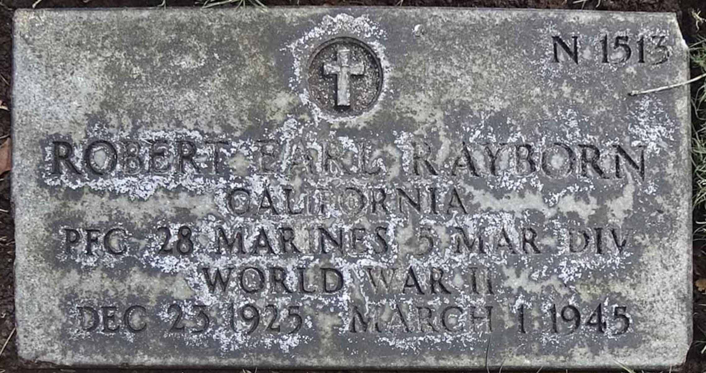 Gravesite marker image for robert earl rayborn
