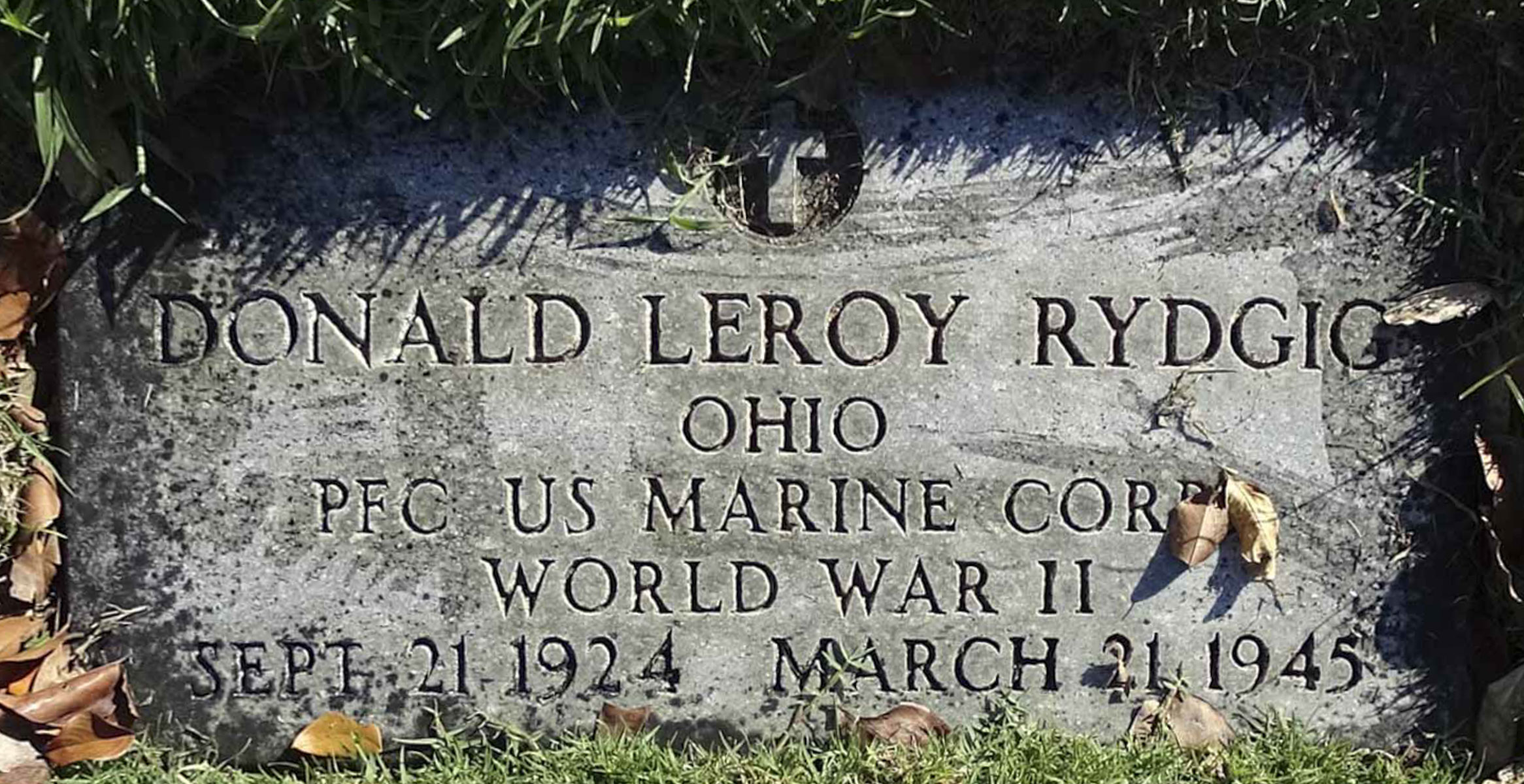 Gravesite marker image for donald leroy rydgig