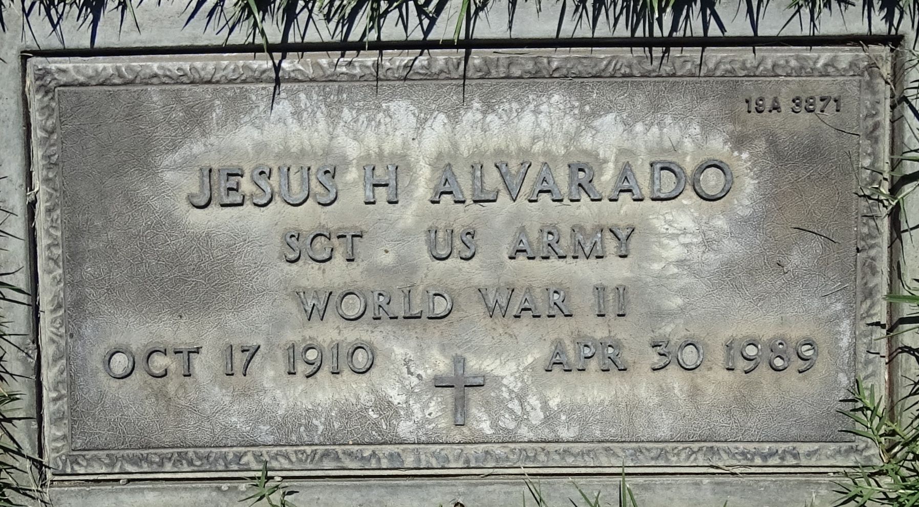 Gravesite marker image for jesus h alvarado