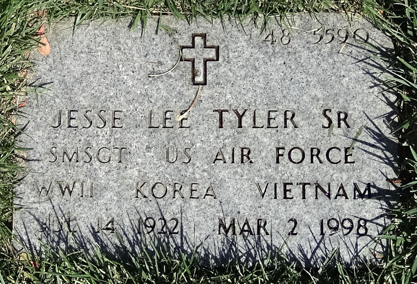 Gravesite marker image for jesse lee tyler sr