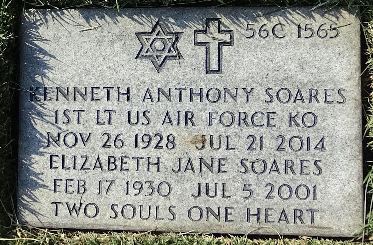Gravesite marker image for kenneth anthony soares