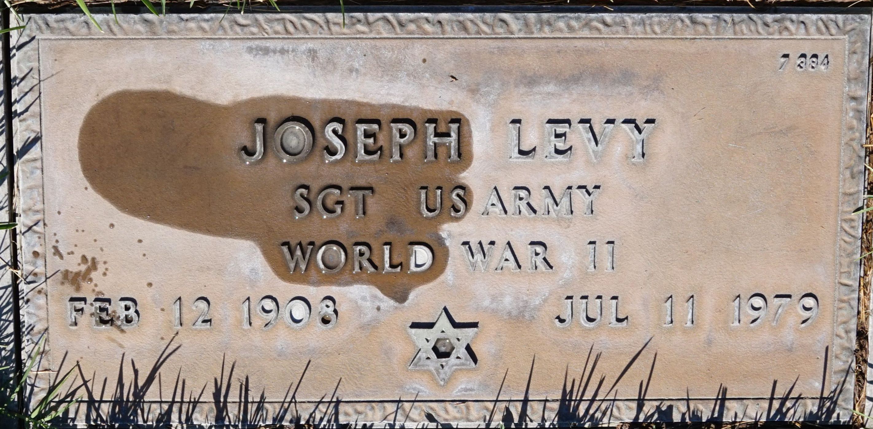 Gravesite marker image for joseph levy