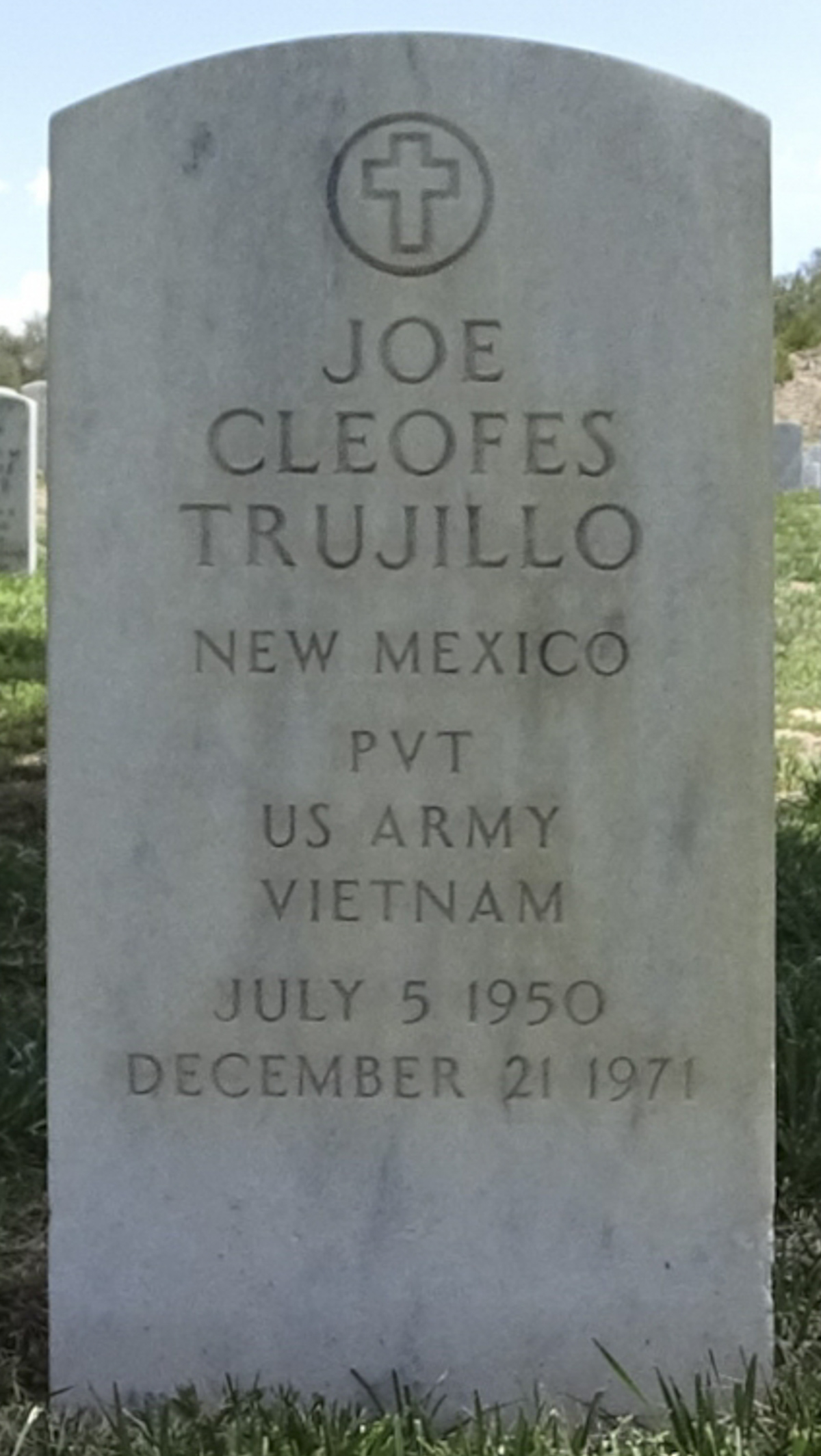 Gravesite marker image for joe cleofes trujillo