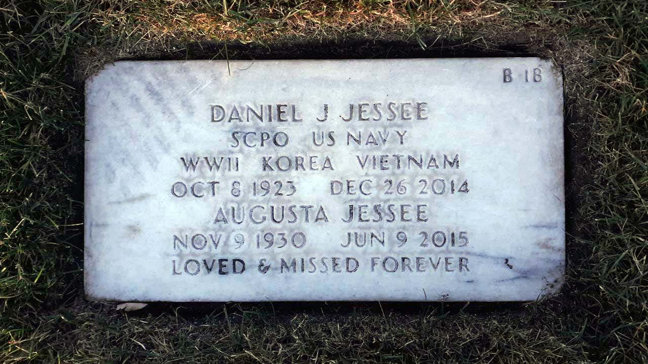 Gravesite marker image for daniel james jessee