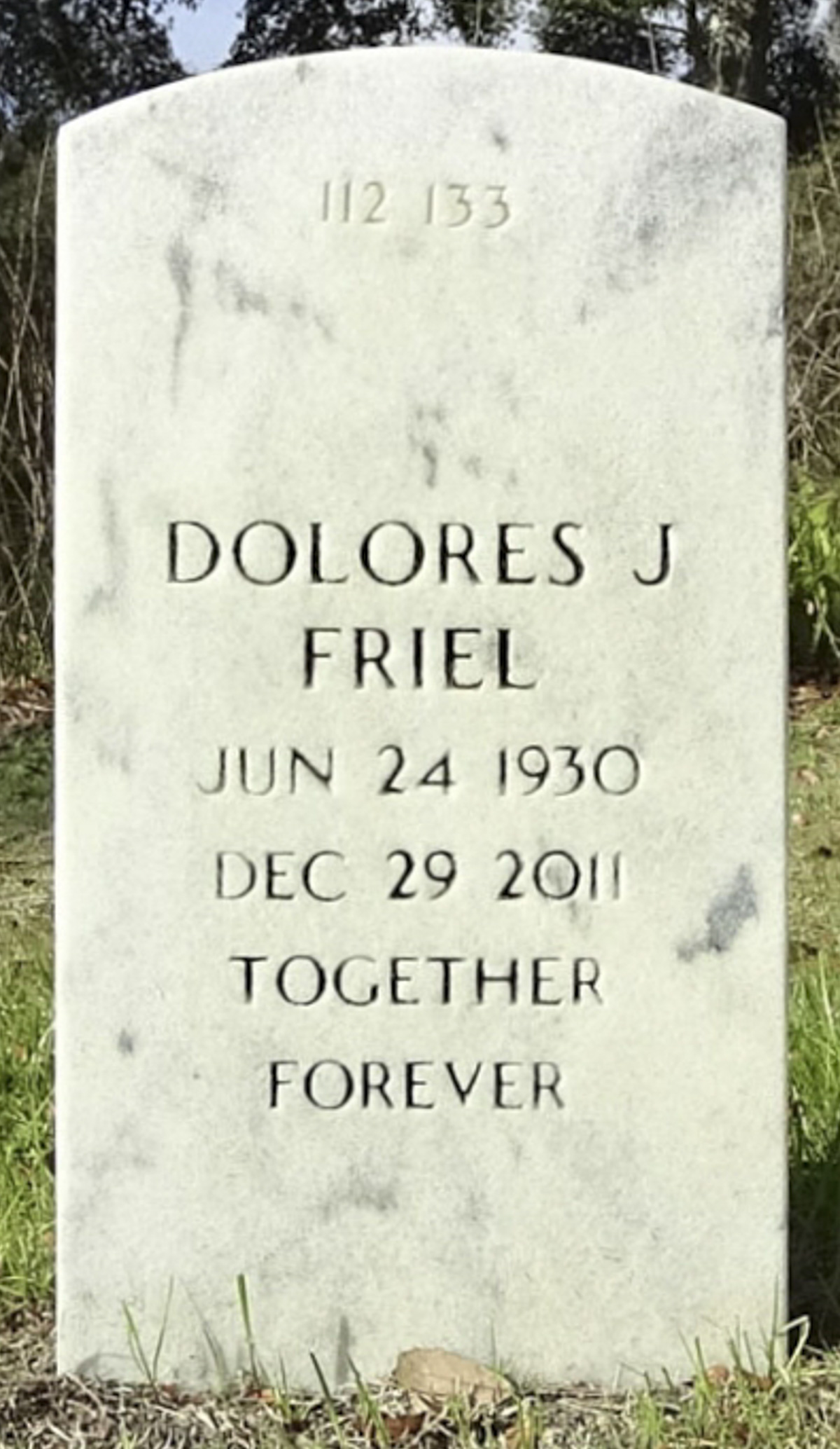 Gravesite marker image for james o friel
