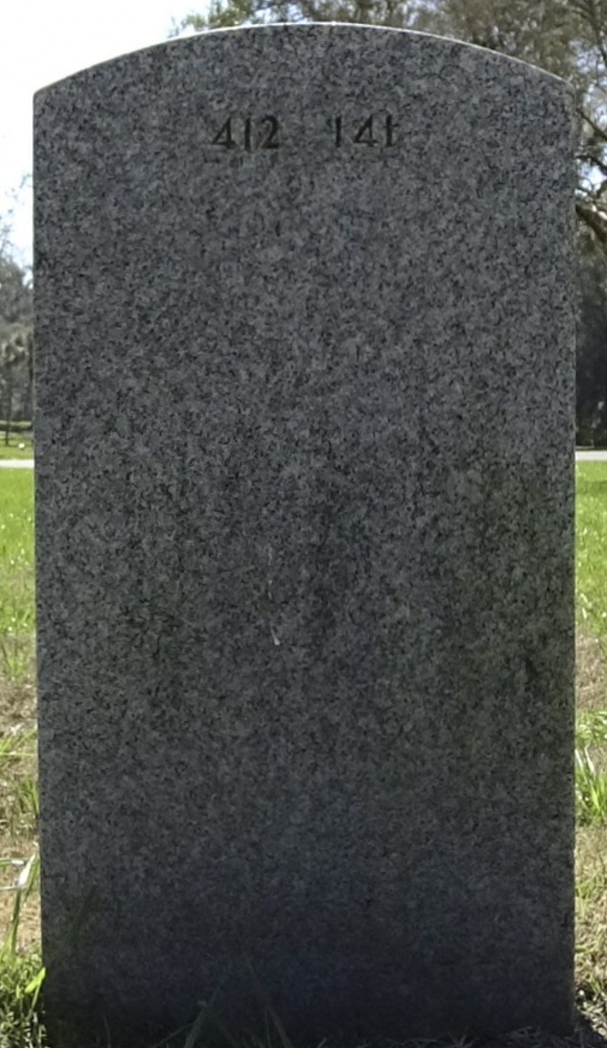 Gravesite marker image for clarence w suman jr
