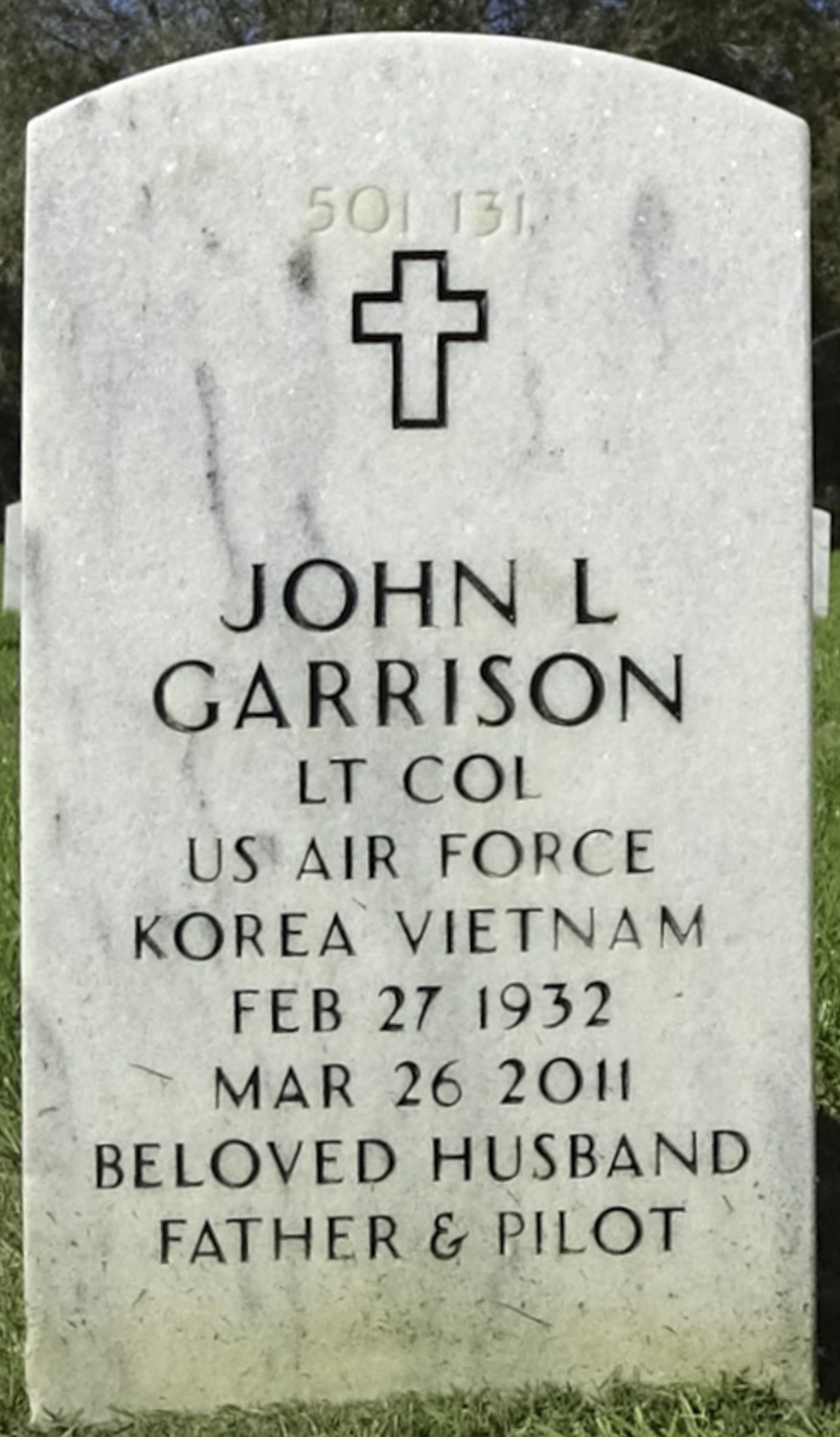 Gravesite marker image for jeanne o'brien garrison