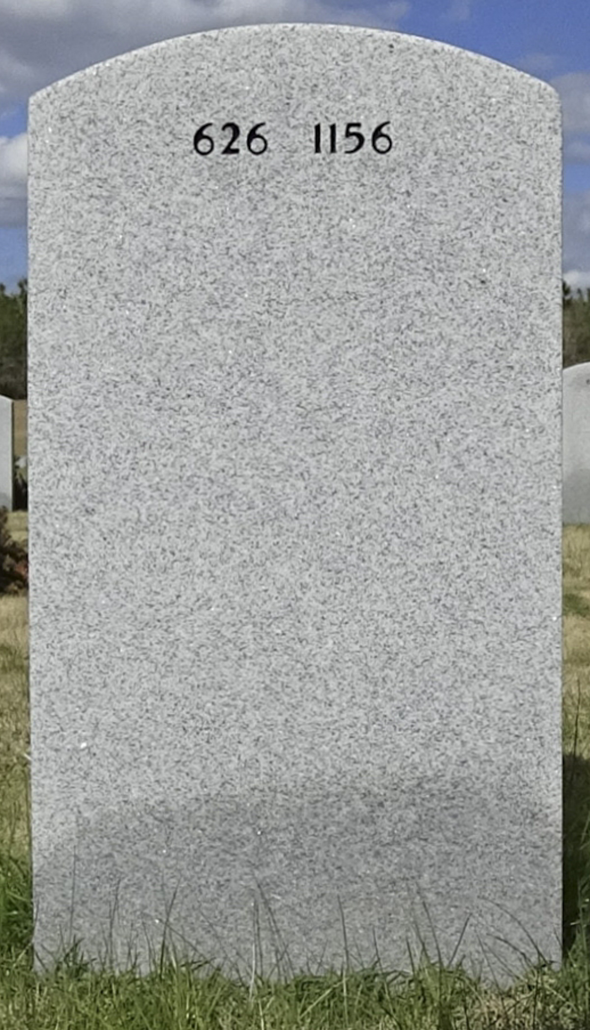 Gravesite marker image for ralph odom