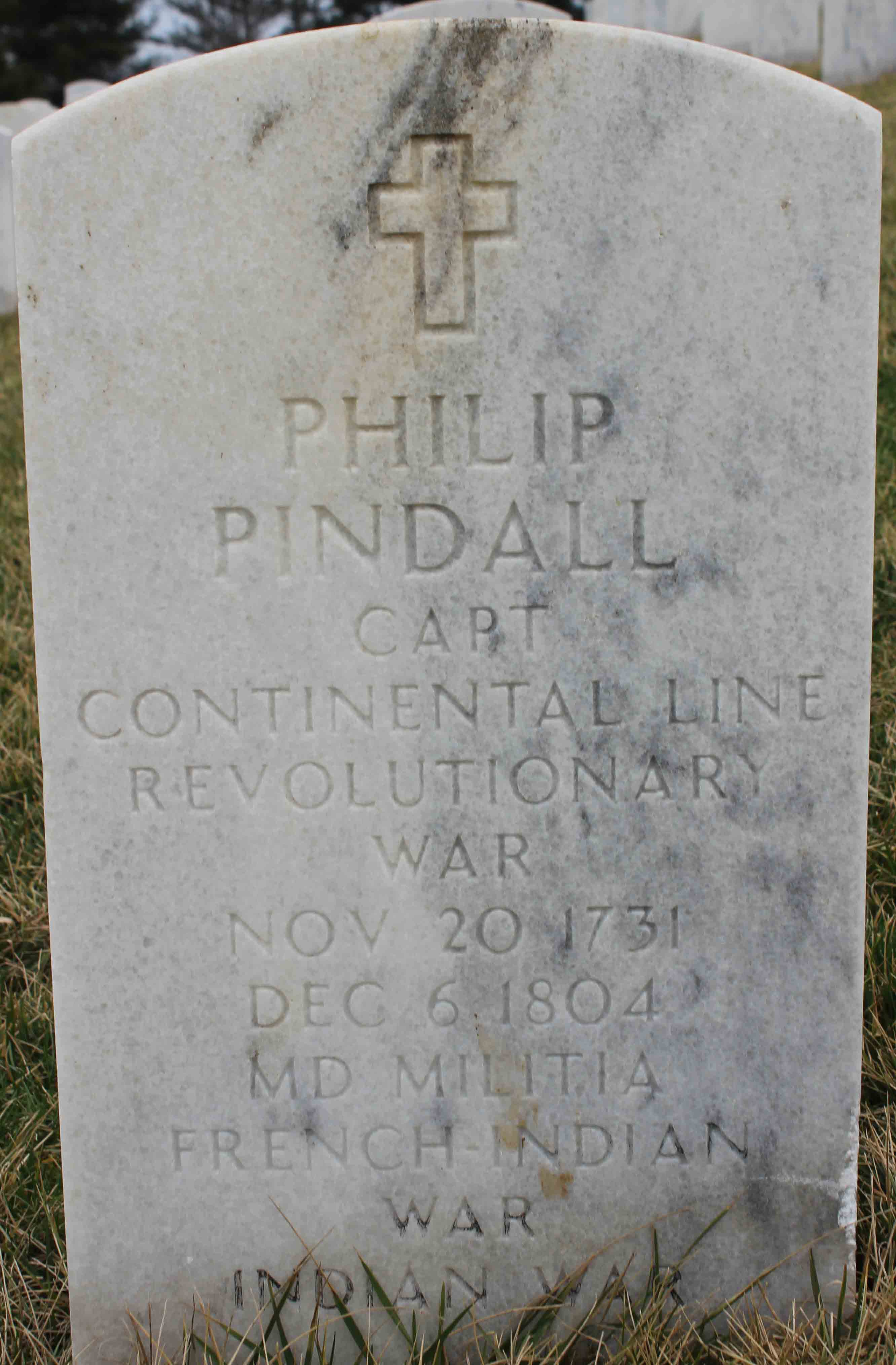 Gravesite marker image for philip pindall