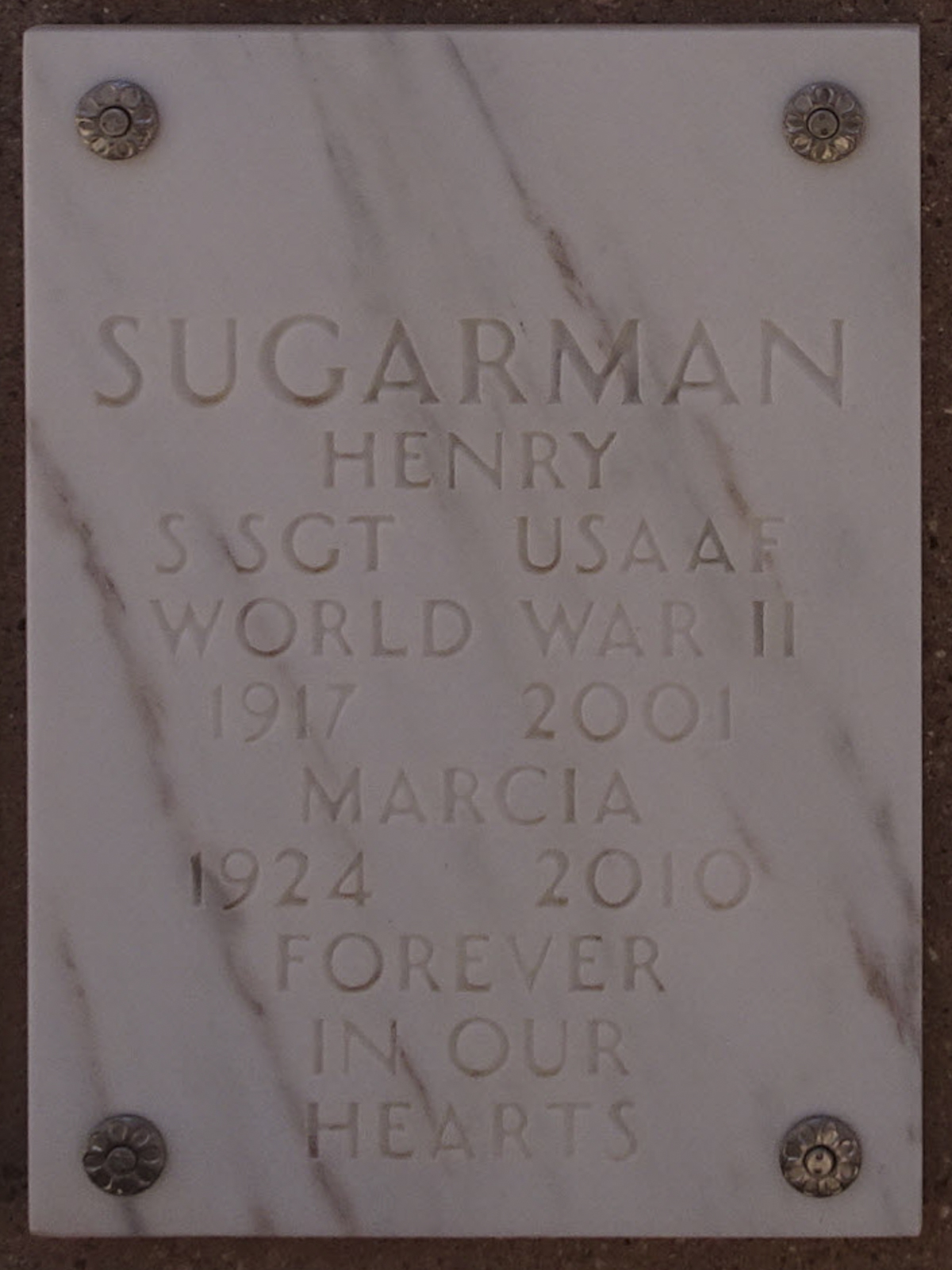Gravesite marker image for henry sugarman