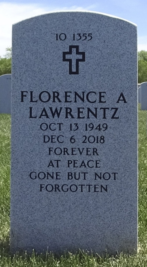 Gravesite marker image for gerald layton lawrentz