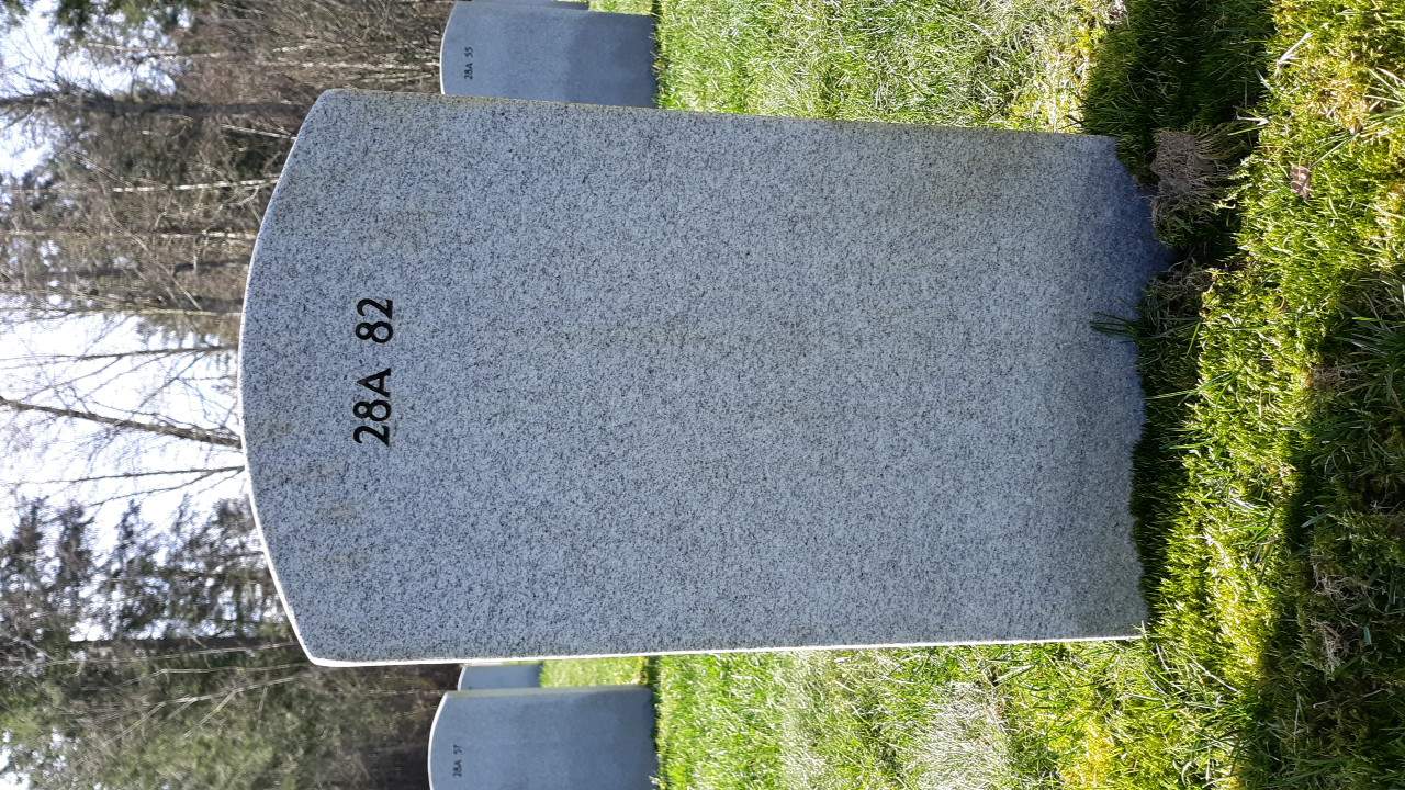 Gravesite marker image for marshall parker mccann