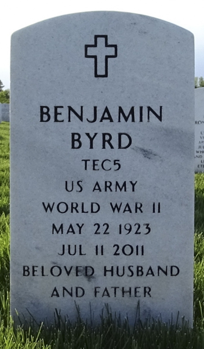 Gravesite marker image for benjamin byrd