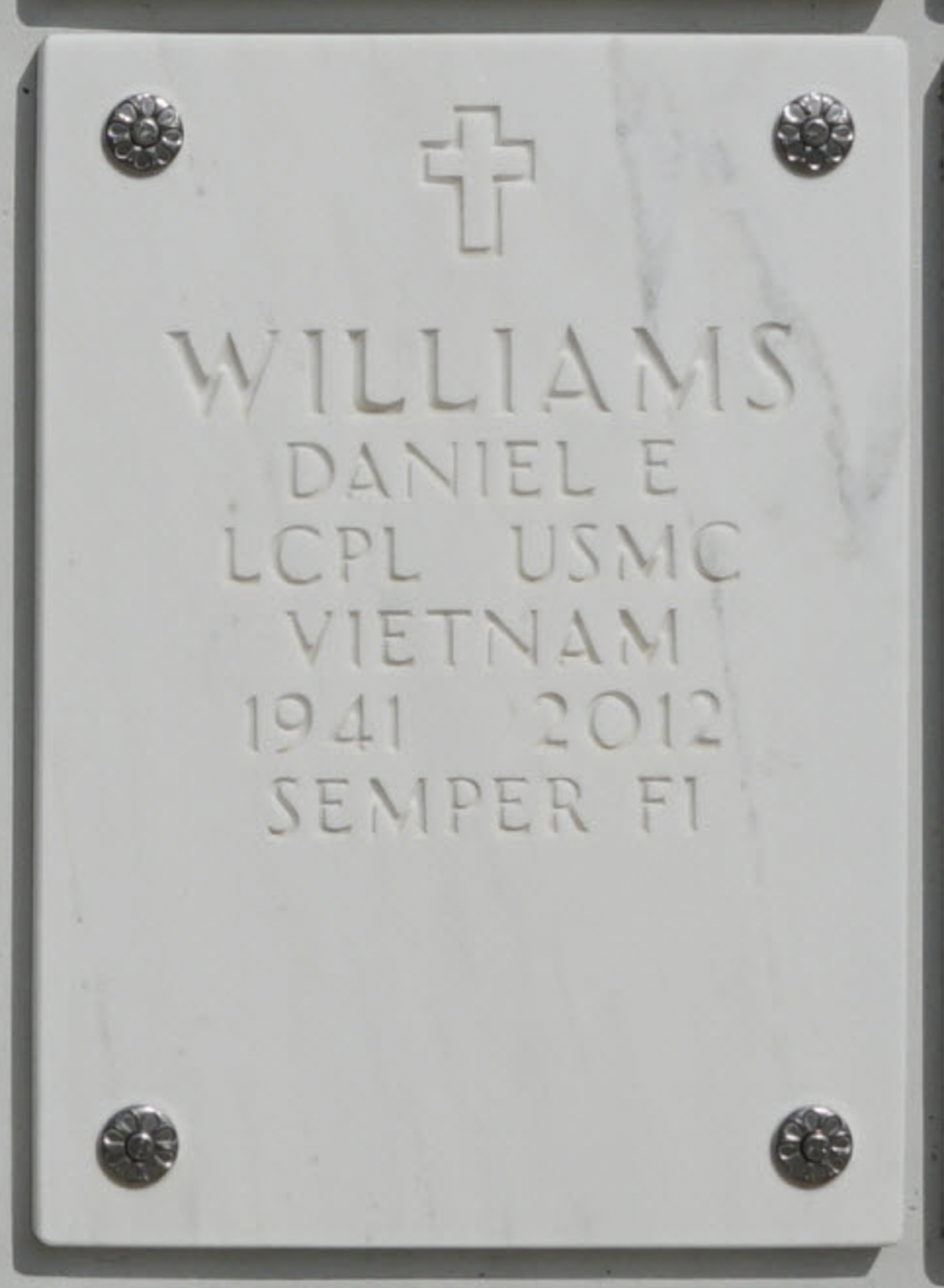Gravesite marker image for daniel edmund williams