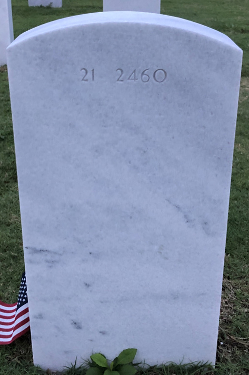 Gravesite marker image for henry simone