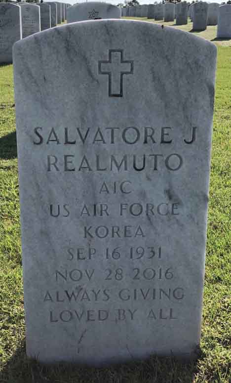 Gravesite marker image for salvatore joseph realmuto