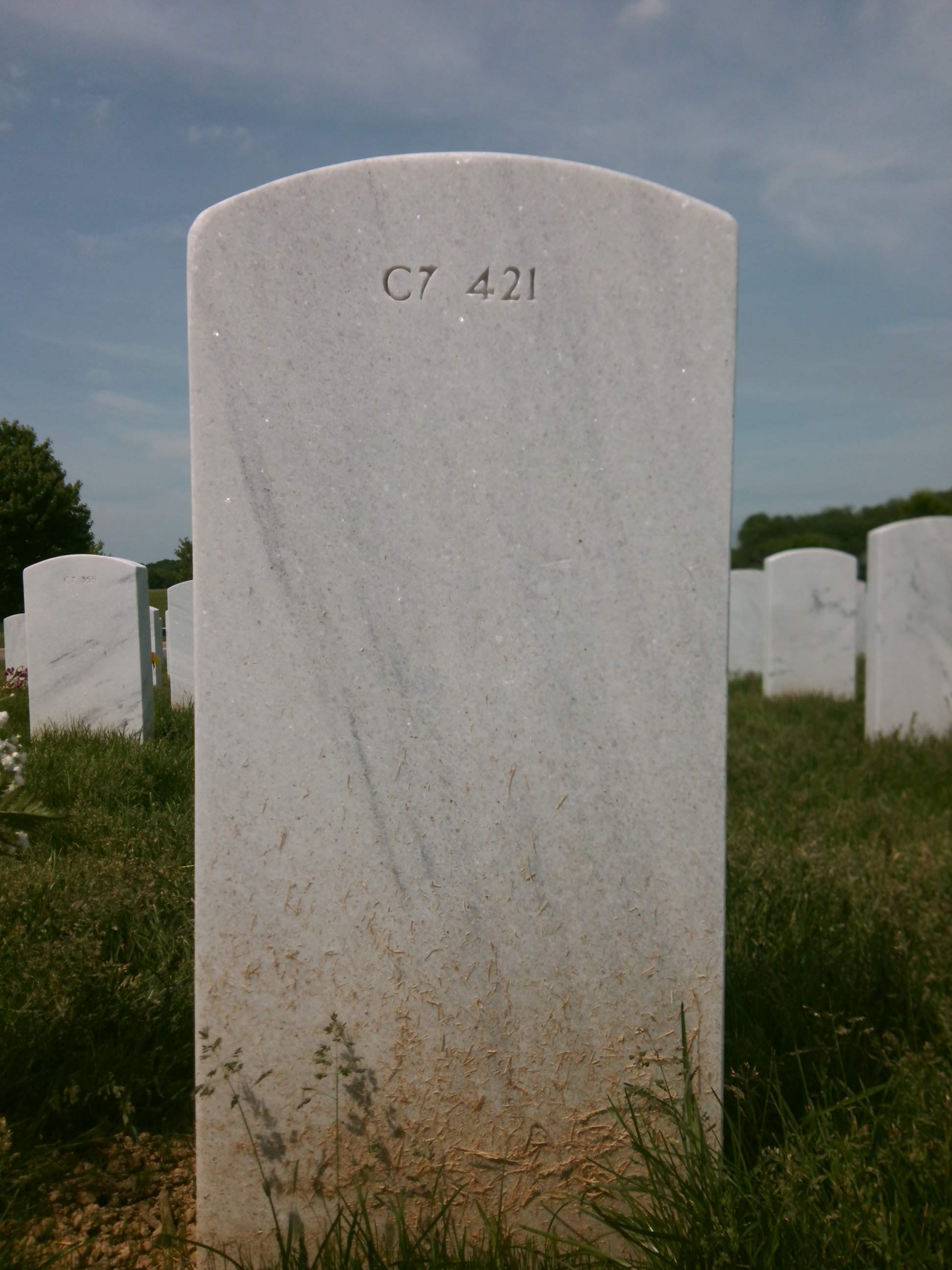 Gravesite marker image for anthony r goudy