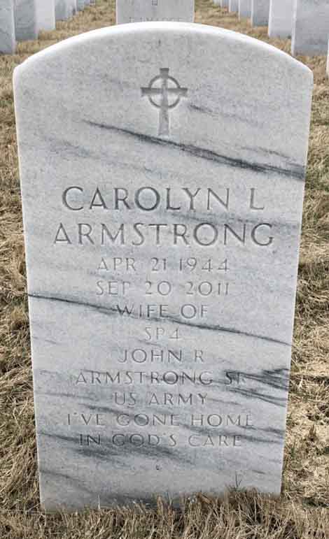 Gravesite marker image for john richard armstrong sr