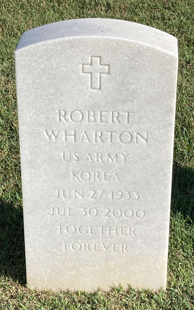 Gravesite marker image for robert wharton