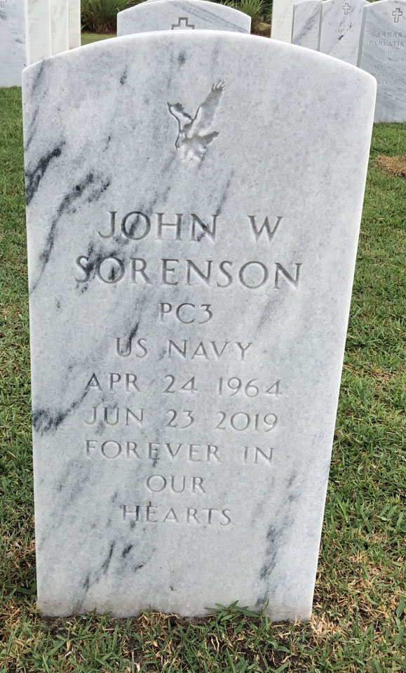 Gravesite marker image for john william sorenson