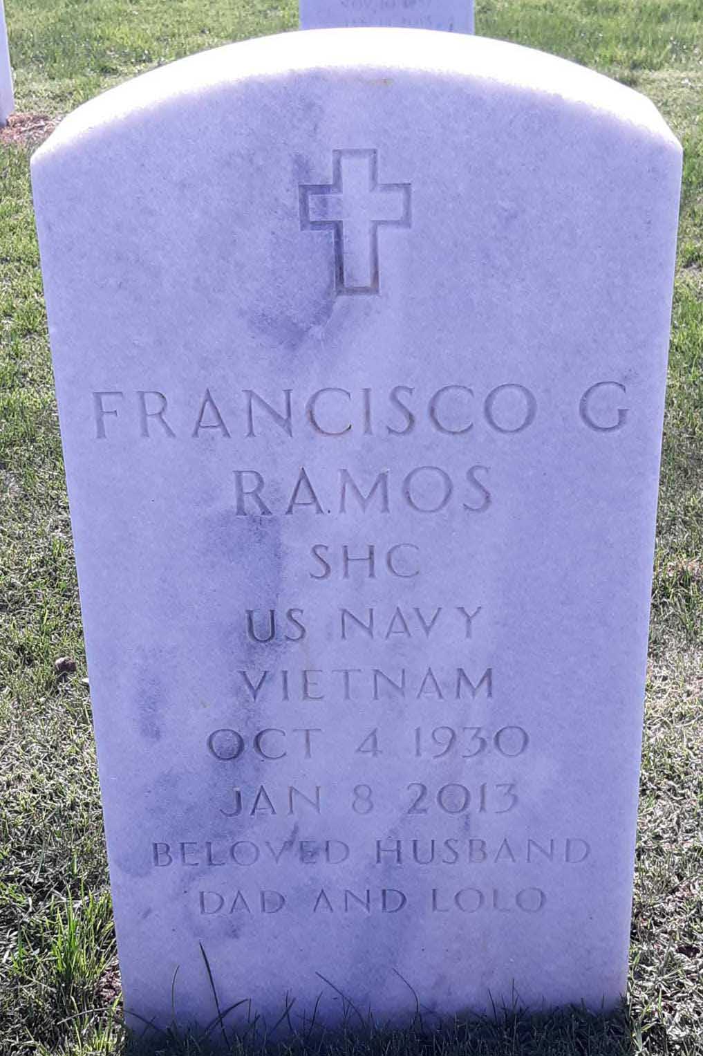 Gravesite marker image for francisco gerales ramos