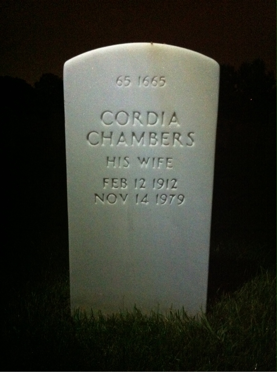 Gravesite marker image for cordia c winney