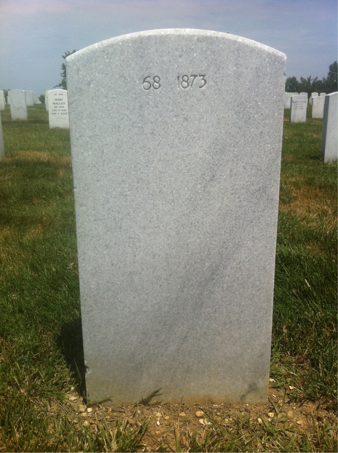 Gravesite marker image for thomas w mcclellan