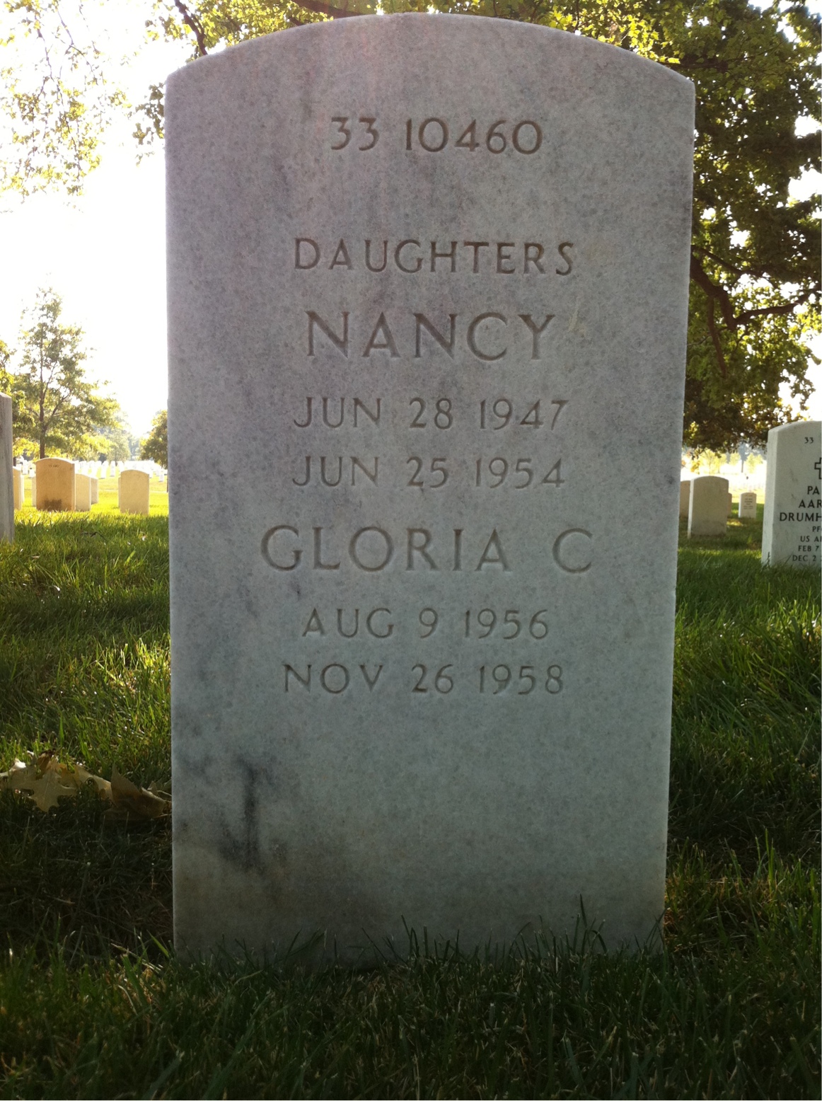 Gravesite marker image for nancy keyes